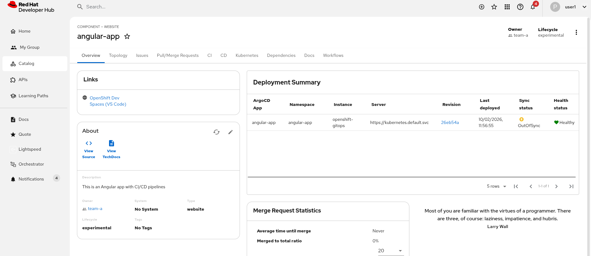 Deployment Summary